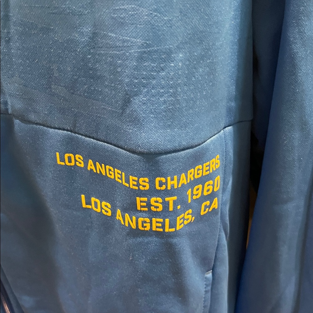 Los Angeles Chargers Blue Performance Jacket - Picture 3 of 6